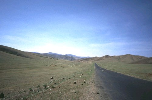 Mountain And Asphalt